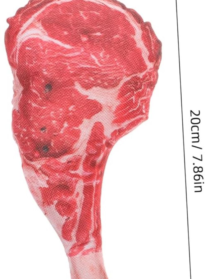 2 Sets Realistic Artificial Steak Model Display Prop Lifelike Ornament - Image 2